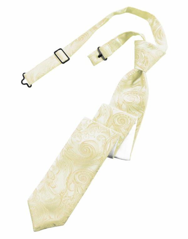 Golden Tapestry Skinny Tie