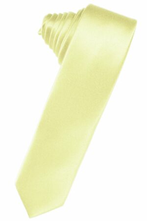 Banana Solid Satin Skinny Suit Tie
