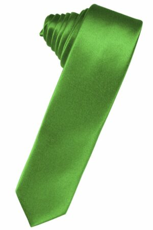 Kelly Solid Satin Skinny Suit Tie