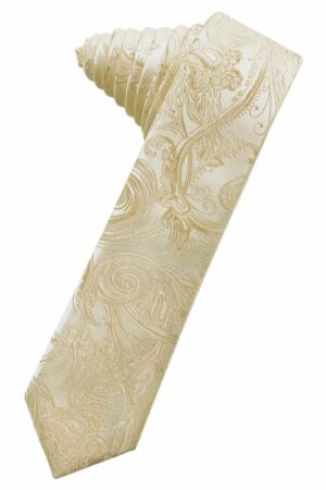 Bamboo Tapestry Skinny Suit Tie