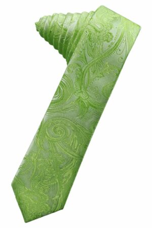 Clover Tapestry Skinny Suit Tie