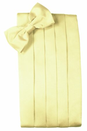 Banana Solid Satin Cummerbund
