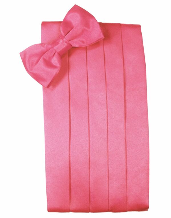 Bubblegum Solid Satin Cummerbund