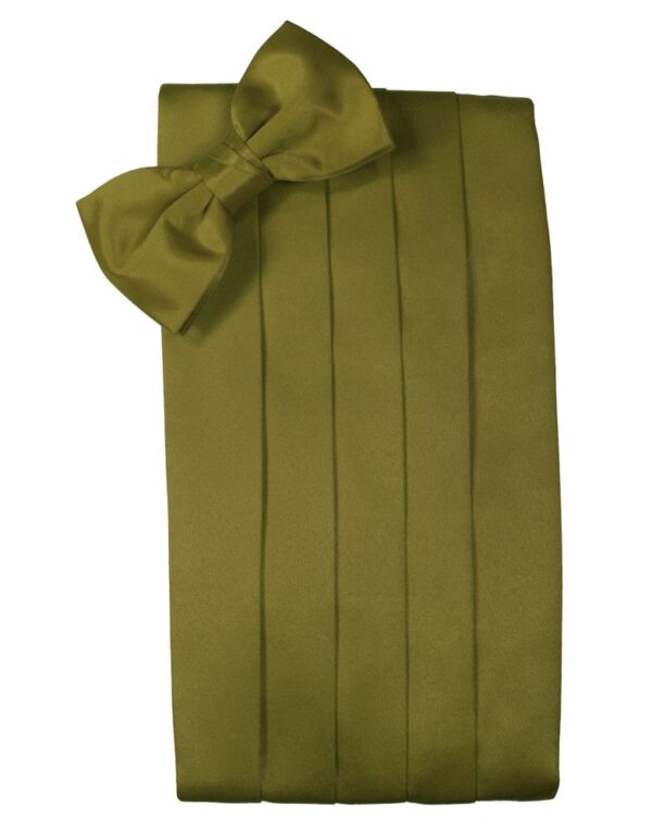 Fern Solid Satin Cummerbund