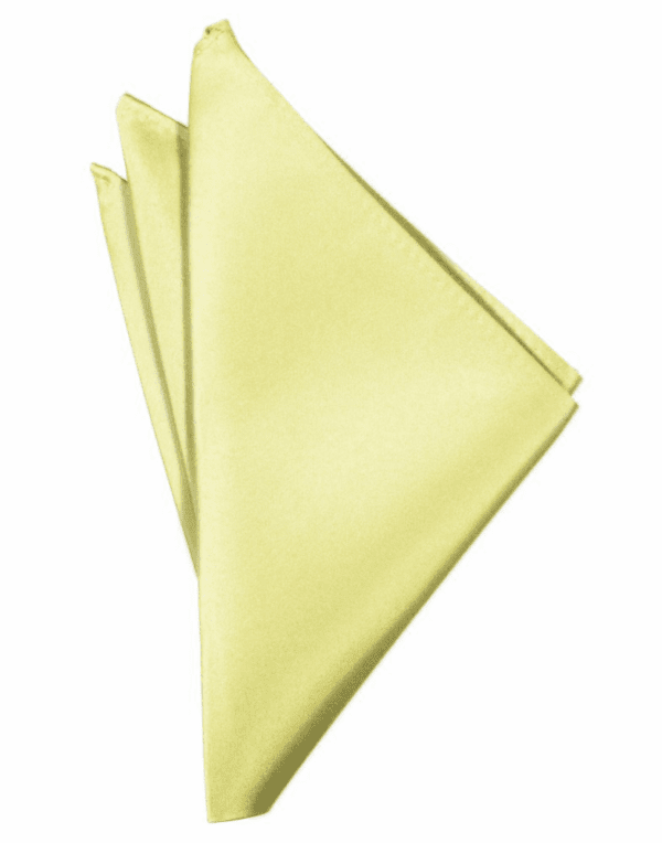 Banana Solid Satin Pocket Square