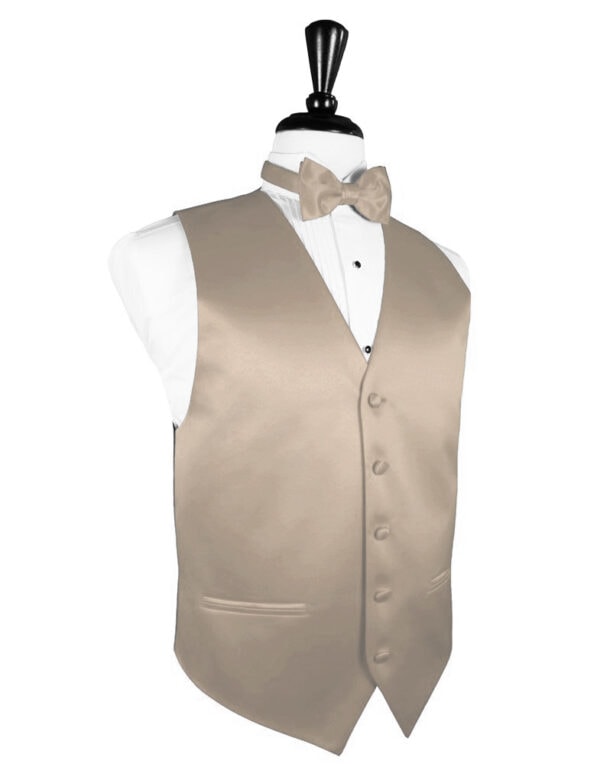 Stone Solid Satin Vest