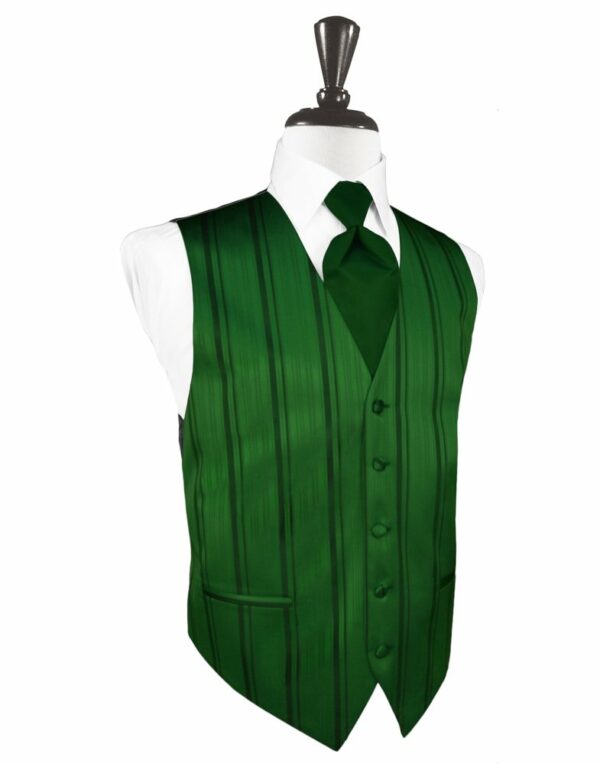 Hunter Striped Satin Vest