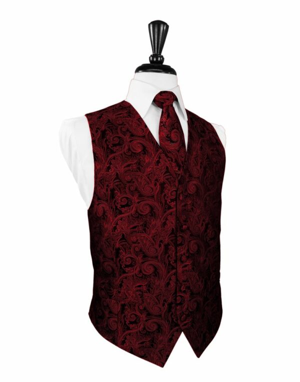 Scarlet Tapestry Vest