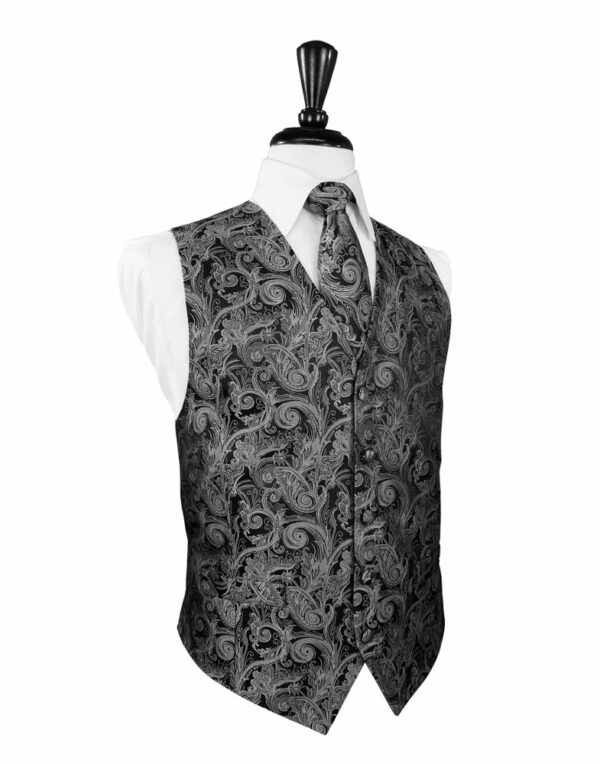Silver Tapestry Vest
