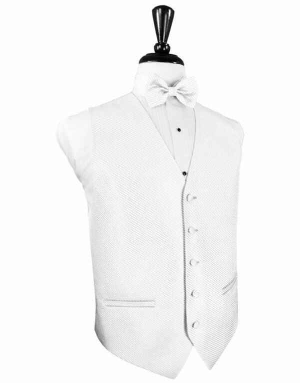 White Venetian Vest